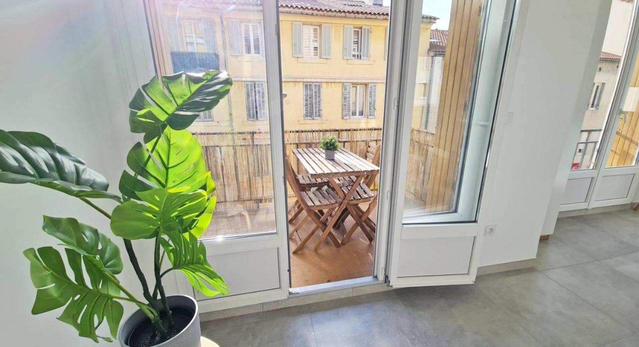 Maxbnb - T2 Balcon 50M2 - Climatise - Ouest - Toulon Eksteriør billede
